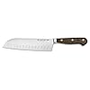 WÜSTHOF Santoku, Crafter (1010831317), lemmet van 17 cm met cullgeslepen, handvat van rookeiken, roestvrij staal…
