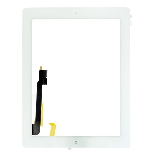 Digitizer iPad 3 Bianco kit preassemblato pulsante...