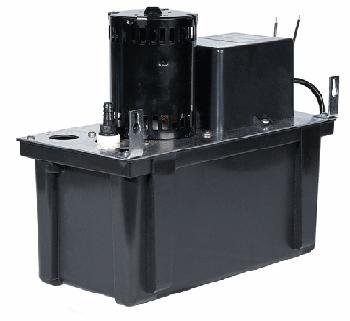 1/18 HP 1 Gallon ABS Tank - Type Automatic Condensate Removal Pump Volts/Hz: 115V / 60Hz