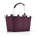 Produktbild reisenthel carrybag dunkelviolett Bordeaux aubergine - Design Einkaufskorb Korb Bag