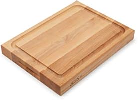 John Boos Block RA02-GRV Maple Wood Edge Grain Reversible Cutting Board with Juice Moat, 20 Inches x 15 Inches x 2.25 Inches