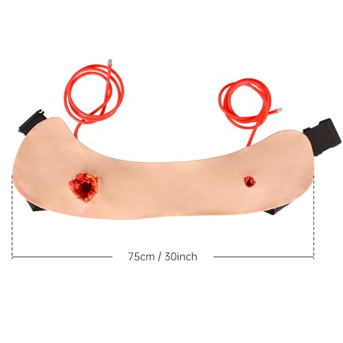 Image of Chest Bullet Wound Packing Training Kit, Wearable Wound Trainer | Stop the Bleeding Training Kit, Suitable for First Aid Training, Medical Training, Handbag