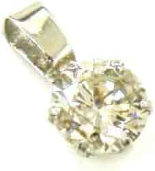 ライトブラウンダイアモンドネックレス 0.554ct】FANCY LIGHT BROWN ライトブラウンダイヤモンド ペア