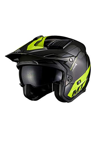 Mt Helmets District Summit H3 Gloss Fluor Yellow XL