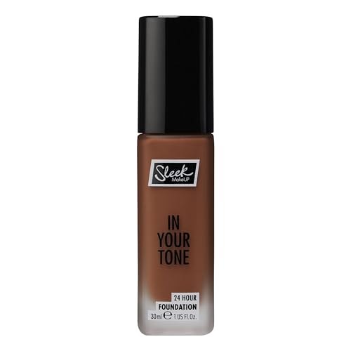 Sleek MakeUP In Your Tone 24 Hour Foundation, Medium Buildable Coverage in 30 Shades, Semi-Matte Flawless Finish, 11C, 30ml