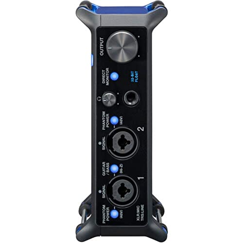 Zoom Uac-232 Portable 2X2 Usb-C Audio Interface Bundle With Polsen Hpc-A30-Mk2 Monitor Headphones And Xlr-Xlr Cable #TOP3