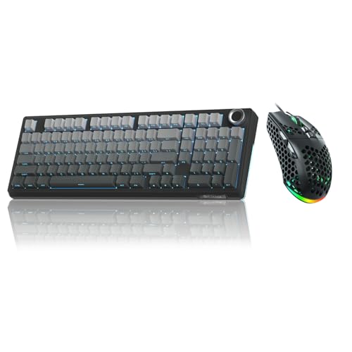 Image of SOLAKAKA KI99 Pro and SM900,Keyboard and Mouse Combo for Gaming