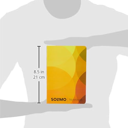Image of Amazon Brand - Solimo A5 Ruled Notebook | 90 GSM | Flat Lay Binding | Rounded Corners | Flexible Soft Cover | Suitable for Sketching or Doodling, To-do lists & more (160 Pages)