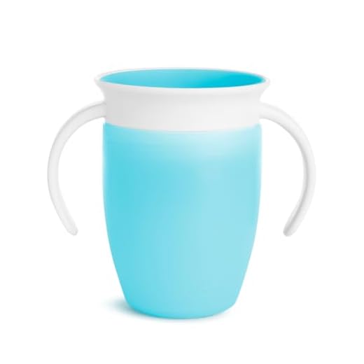 Munchkin Tasse d'apprentissage Miracle 360° - Bleue - 207 ml