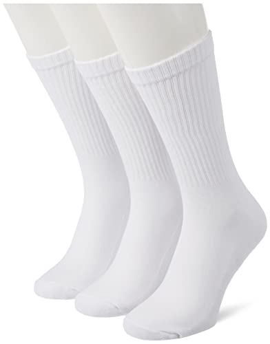 Hummel Fundamental Lot de 9 paires de chaussettes de sport unisexes - Blanc - 41/45 FR
