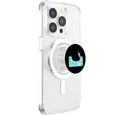 Soporte MagSafe Monopatín Skate Halfpipe PopGrip agarre magnético intercambiable 4