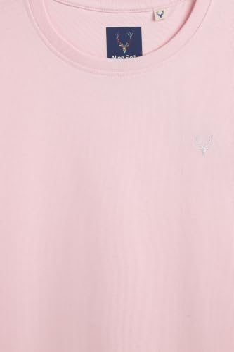 Image of Allen Solly Boys' Crew Neck T-Shirt | Stag Logo | Cotton | Regular Fit | Everyday Kids Casual Wear