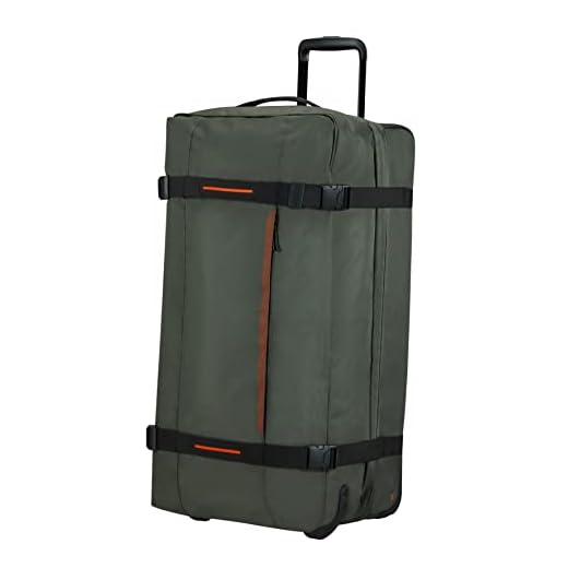 American Tourister, Bolsas De Viaje Unisex Adulto, Verde (dark Khaki), L 78.5 Cm - 116 L