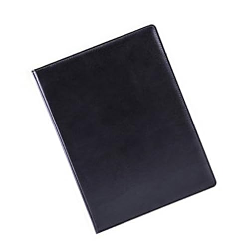 Carnet de notes organiseur en cuir pour cadres et réunions d'affaires