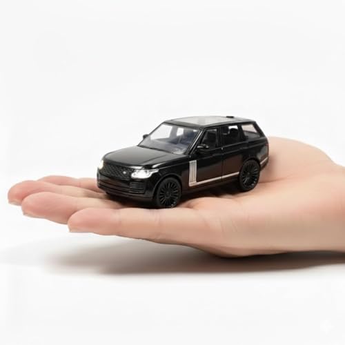 Image of Range Rover SUV Car 1:36 Scale Model Car Exclusive Alloy Metal Pull Back Die-cast Metal Pullback Toy car with Openable Doors & Light Music Best Gifts Toys Kids【Colors as Per Stock】