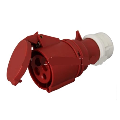Prise connecteur étanche 32A 4P 380V IP44 raccordement électrique atelier
