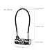 EASTDEER Combination Lock Cable Lock with 4 Digits Cabinet Lock with 3.5
