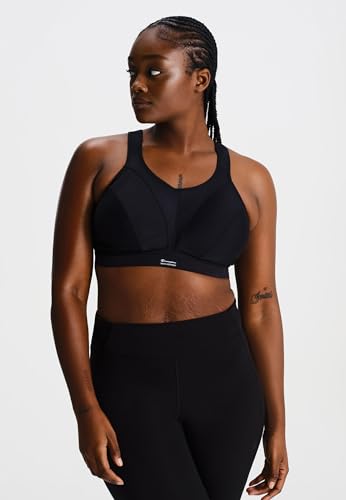 Champion Active D+ Shock Absorber Sports Bra, Maximum Support, Breathable, Quick-Dry, Fully Adjustable, Padded Straps for Superior Comfort, Back Fastening