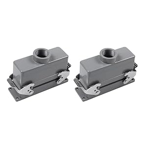 PAMENET H24B-HE-024-1 Rechtecksteckverbinder 2er-Pack