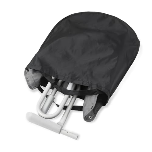 PandaEar Baby Tischsitz Faltbar Babysitz für Esstisch| Faltbar Hochstuhl Sitzerhöhung Tragbar für Hause und Unterwegs mit Transporttasche, Sicherheitsgurt (6 bis 36 Monate,15 KG) (Grau)