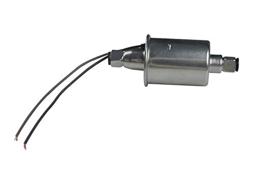 Queflago E8012S Universal Electric Fuel Transfer Pump 12V Inline External 5/16Inch 5-9Psi Gas Diesel Compatible With Marine Carburetor #TOP6