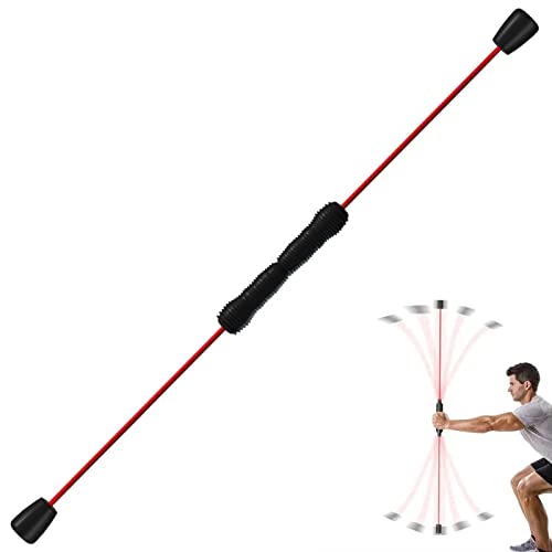 DYK&NX Barra oscillante per Adulti, Fitness Elastic Bar Sports Swing Stick per Esercizi fisici, Yoga, Fitness e Altri Esercizi di Resistenza