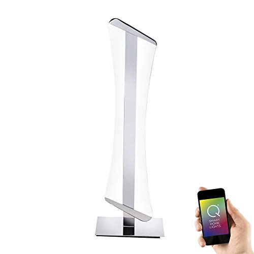 Preisvergleich Produktbild Paul Neuhaus, LED Tischleuchte, Smart Home fähig, RGBW-Farbwechsel, warmweiß, inkl. Fernbedienung