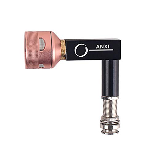 Exceart Sound Pickup Elbow Pickup Metal Drum Parts for Box Drum African Drum Cajon Drum Music Percussion Instrument Accessories