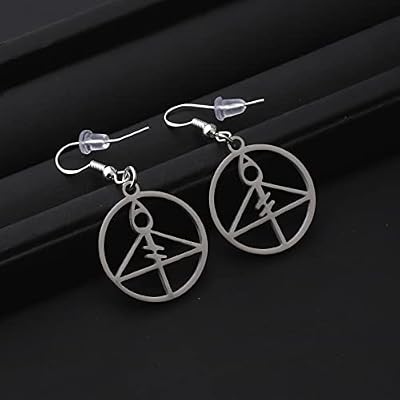 Owl House Inspired Light Glyph Earrings Owl House Fan Gift