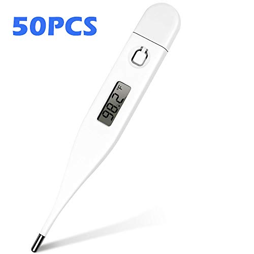 Why Choose 50PCS Oral Thermometer, Pleson Â°F/Â°C Oral Thermometer