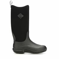 Muck Boots Women's Hale Pull On Waterproof Wellington Boot, Black, 3