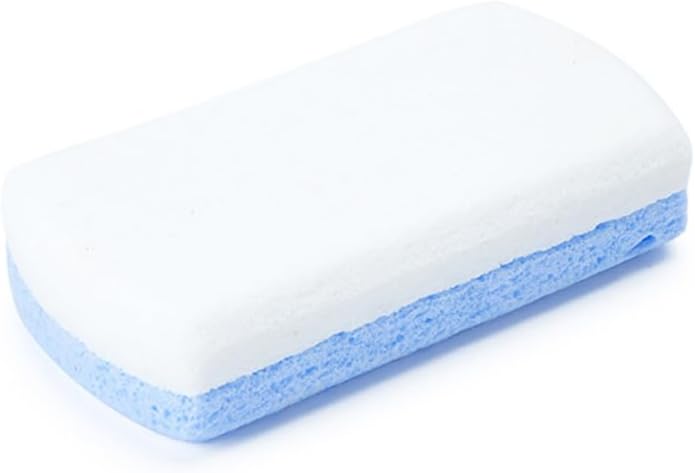 WOONEKY Double Sided Pumice Stone Foot Callus Scrubber and Dead Skin Remover Portable Lightweight Pedicure Tool for Effective Feet Exfoliation and Heel Care 3.74X1.96 Inch