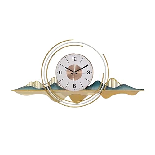 Horloge murale decorative au design atmospherique de grande taille