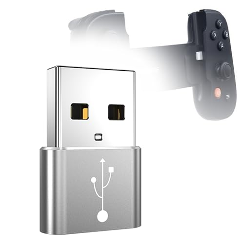 Adaptador Backbone One IP USB-A a C BoxWave PortChanger de datos y carga OTG en plata