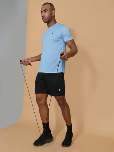 Image of EPPE Men's Round Collar T-Shirt | Regular & Dry Fit Summer Stylish Casual Tee | Polyester Half Sleeve T-Shirts for Men.