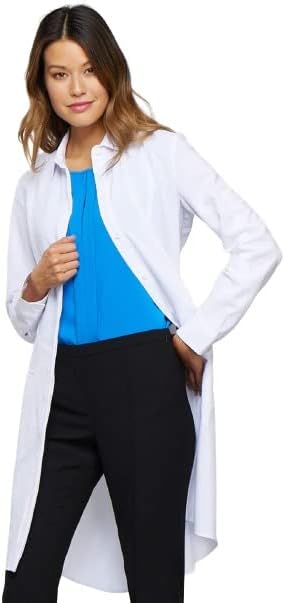Cherokee Infinity Lab Coat For Woman With 2 Pockets Moisture Wicking & Wrinkle-Resistant Fabric - 1401A - Image 3