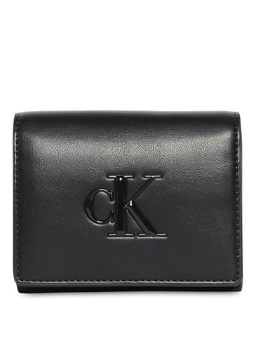 Calvin Klein Billeteras elevadas CK LV04F1047G para Mujer, Color Negro (Negro), Talla única, Negro (Negro), Talla única