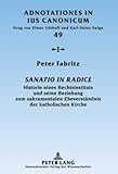 Sanatio in radice: Historie eines Rechtsinstituts und seine Beziehung zum sakramentalen Eheverständnis der katholischen Kirche (Adnotationes In Ius Canonicum, Band 49)
