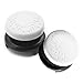 TEUVO Thumbsticks, Silicone Joystick Grips Caps pour PS5 Controller et pour PS4 Controller à Aide avec Viser, Controller et Réduire Pouce Fatigue, Blanc, 2 pièces