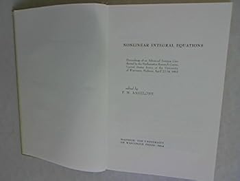Hardcover Nonlinear Integral Equations [German] Book