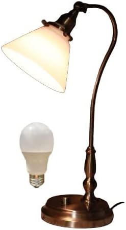 直営店☆神戸マザーズランプのストアを表示☆神戸マザーズランプ テーブルランプ デスクランプ ミルクガラス 調光式 間接照明 レトロ CMD-009 cron ホワイト【LED