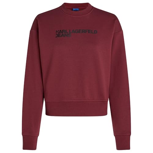 Sweatshirt Karl Lagerfeld Jeans Regular en coton bio durable de haute qualité pour femme