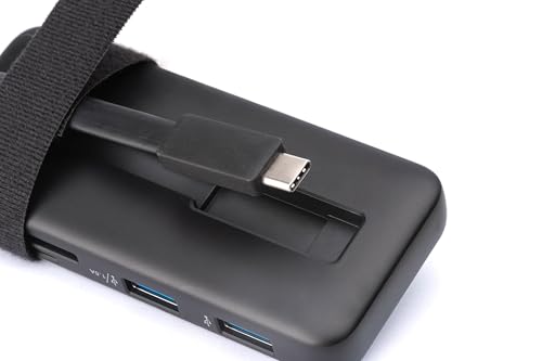 DIGITUS Station d'accueil USB-C Voyage – 7 Ports – 1x HDMI UltraHD 4K 60 Hz