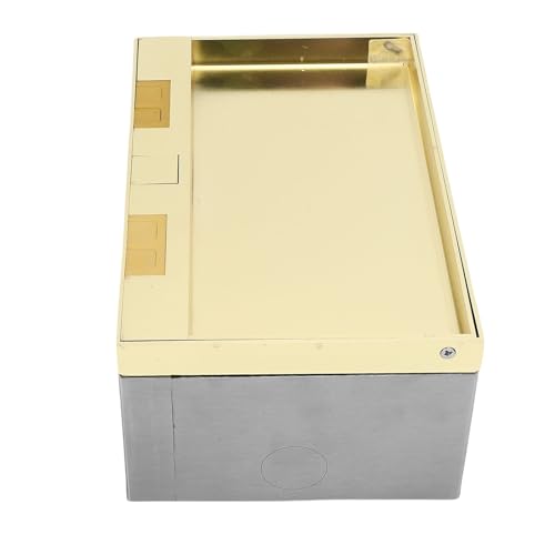 Prise encastrée au sol double CA double USB bloc multiprise de plancher étanche