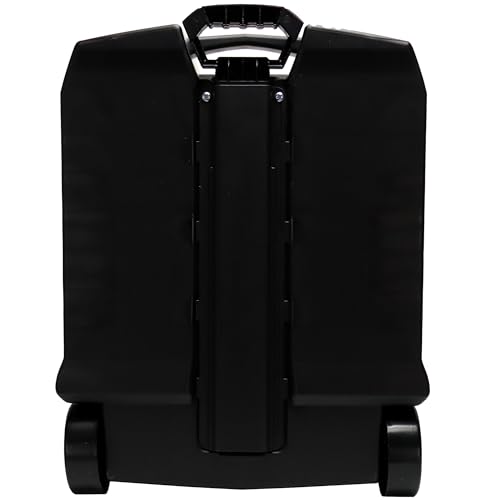 Tara Toys Plastic Hot Wheels 100-Car, Rolling Storage Case with Retractable Handle, Multicolor