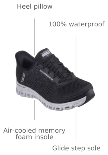 Image of Skechers Women's Sport Active Hands Free Slip-Ins Waterproof Glide-Step - Rainy Day
