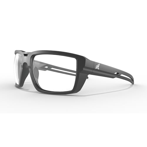 EDGE Lassen Z87 Safety Glasses for Men: Tough, Impact Rated, Polycarbonate Lenses, Available in Polarized, Tinted, or Clear