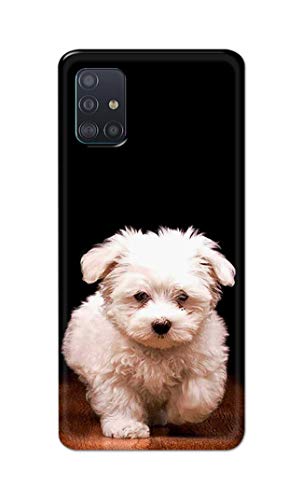 Image of PRINTFIDAA� Printed Hard Back Cover Case for Samsung Galaxy A71 | Samsung Galaxy A71S Back Cover (Puppy Dog) -2808