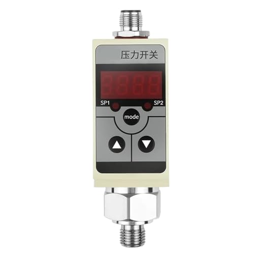 Controlador de presostato Presostato digital ajustable NPN de 4 20 mA(0 50 bar,G1 2_2 NPN OUTPUT)