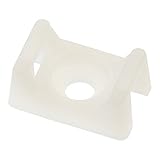 Panduit TM1S4-C Cable Tie Mount, Screw Applied, #4 Screw Mounting Method, 0.23" Counterbore Diameter